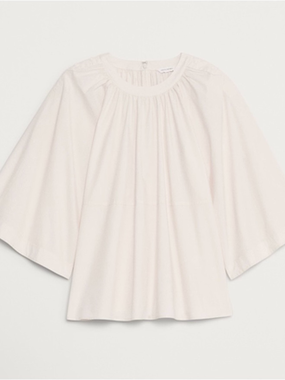 Banana Republic Cotton Poplin Convertible Trapeze Top NWT
